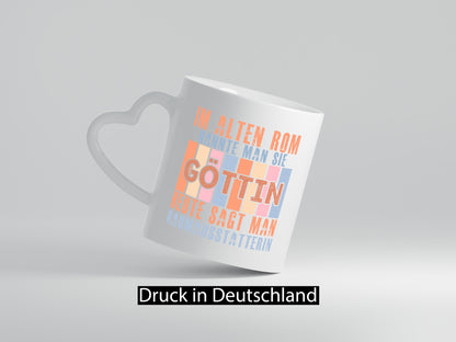 Heute sagt man: Raumausstatterin | Wohn Ausstatterin Geschenkidee Humor Tasse