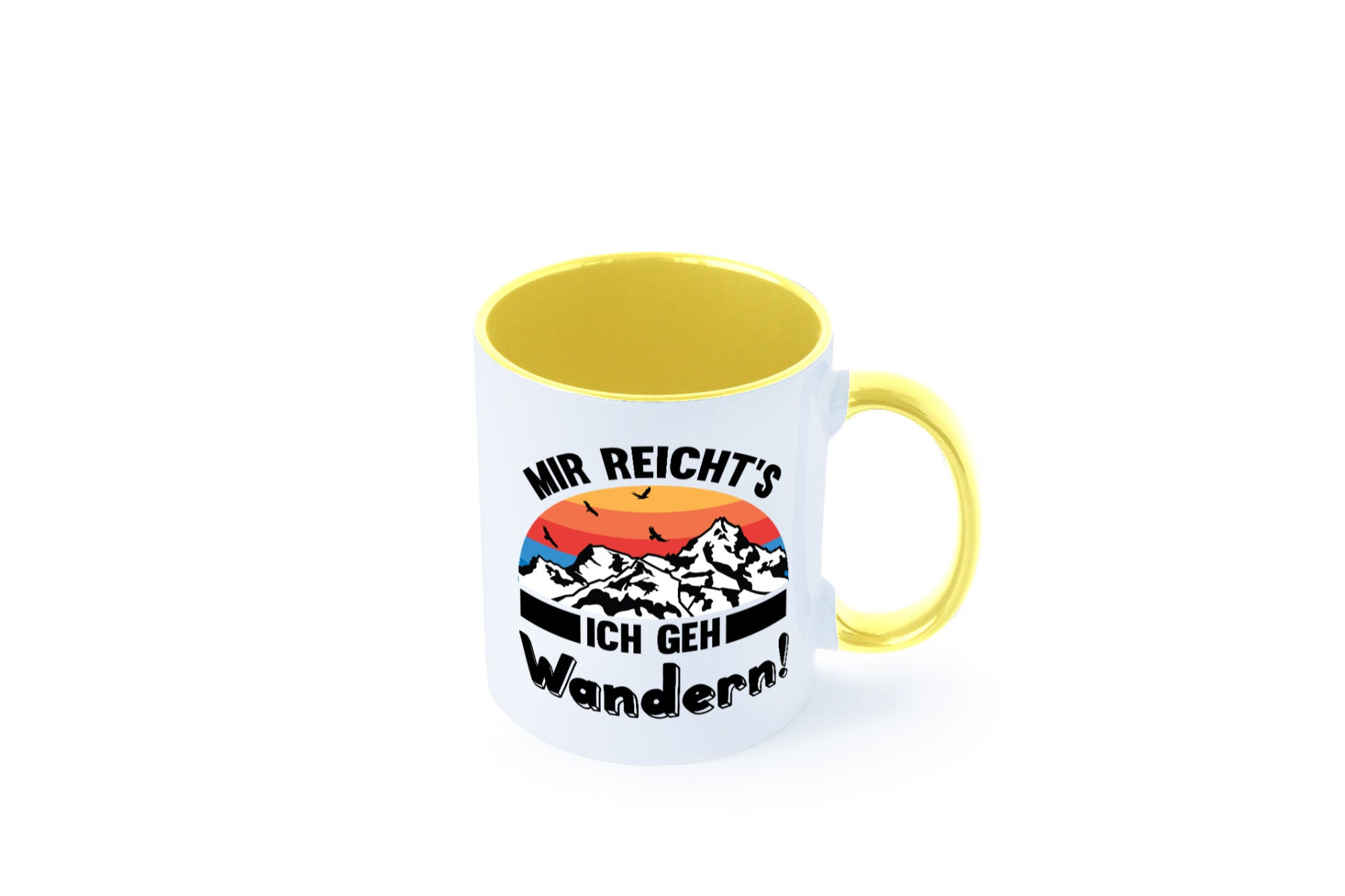 Mir reichts ich geh Wandern | Berge Laufen Natur Humor Geschenkidee Tasse