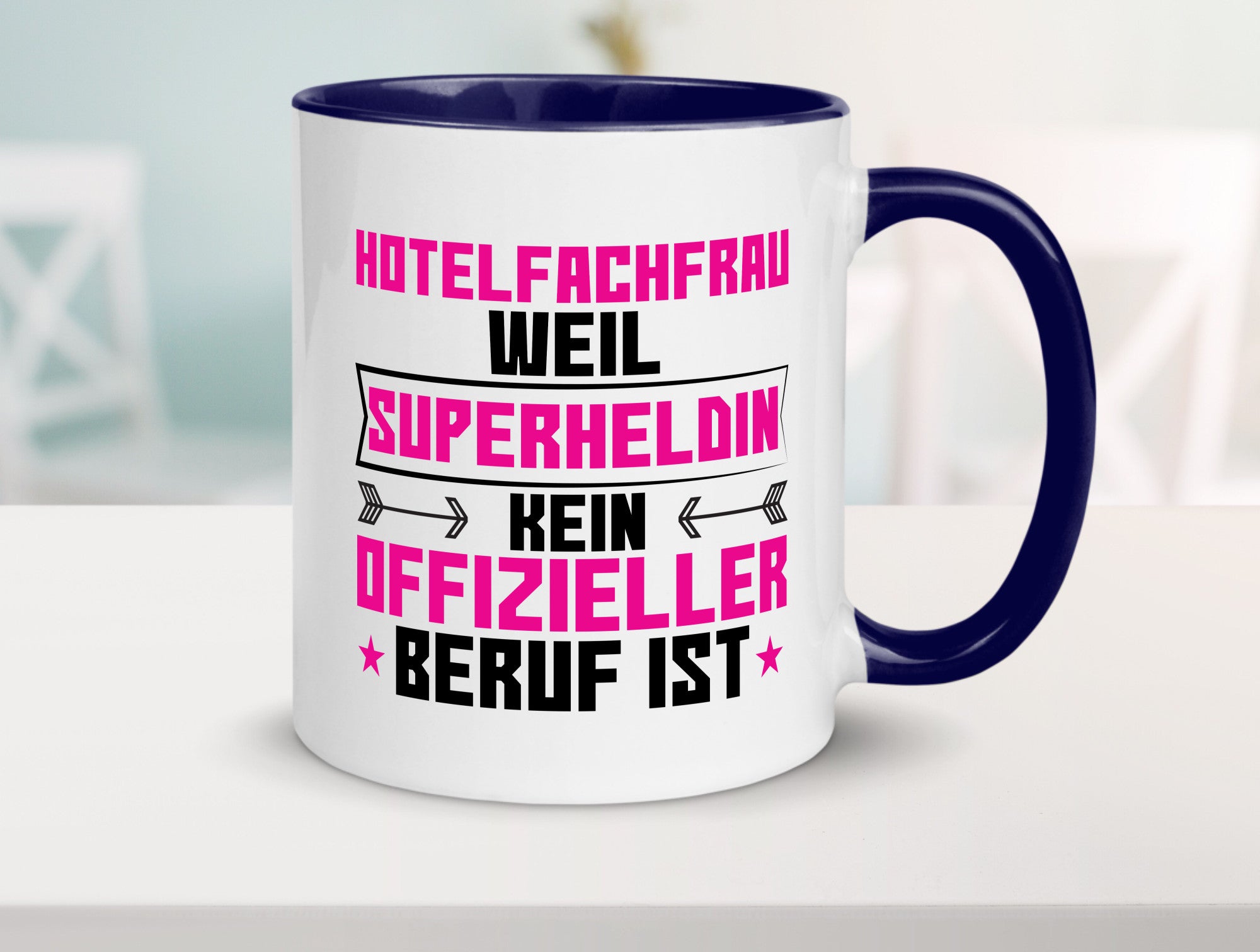 Superheldin Hotelfachfrau | Hotel lustiger Spruch Geschenk Humor Geschenkidee