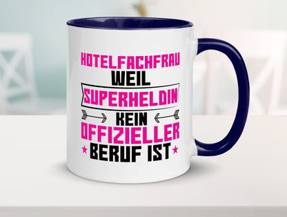 Superheldin Hotelfachfrau | Hotel lustiger Spruch Geschenk Humor Geschenkidee