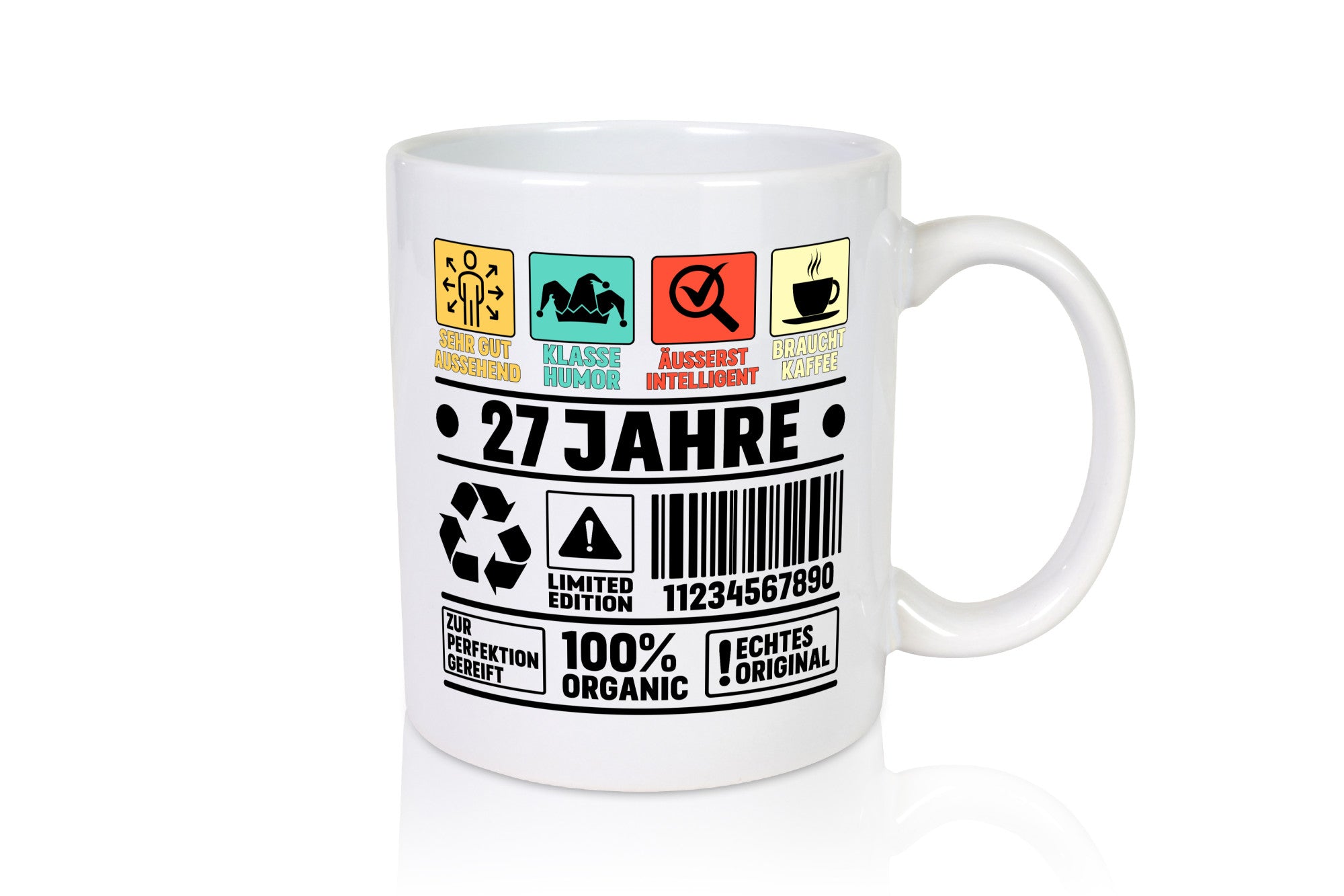 27. Geburtstag | 27 Jahre Humor Limited Edition lustig Geschenkidee Geschenk