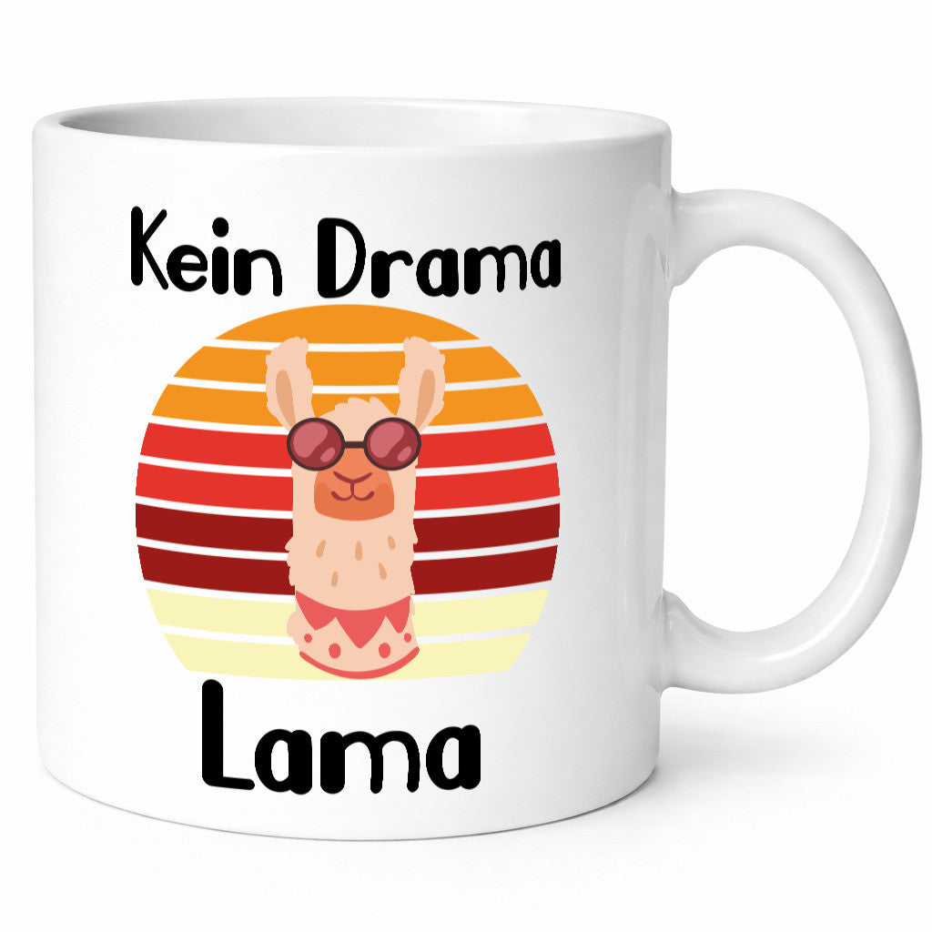 No Drama Lama | Alpala Wanderung Geschenkidee Humor Tasse