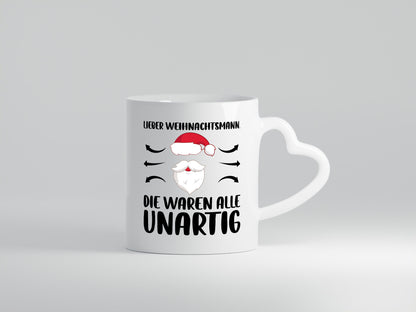 Lieber weihnachtsman die waren alle unartig | Weihnachten Geschenk Humor