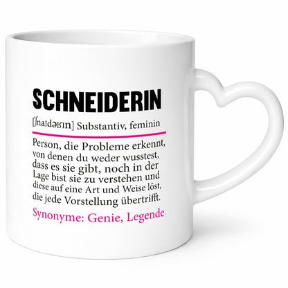 Schneiderin | Spruch Beruf Schneiderei Humor v2 Geschenk Arbeit Kollegen Büro
