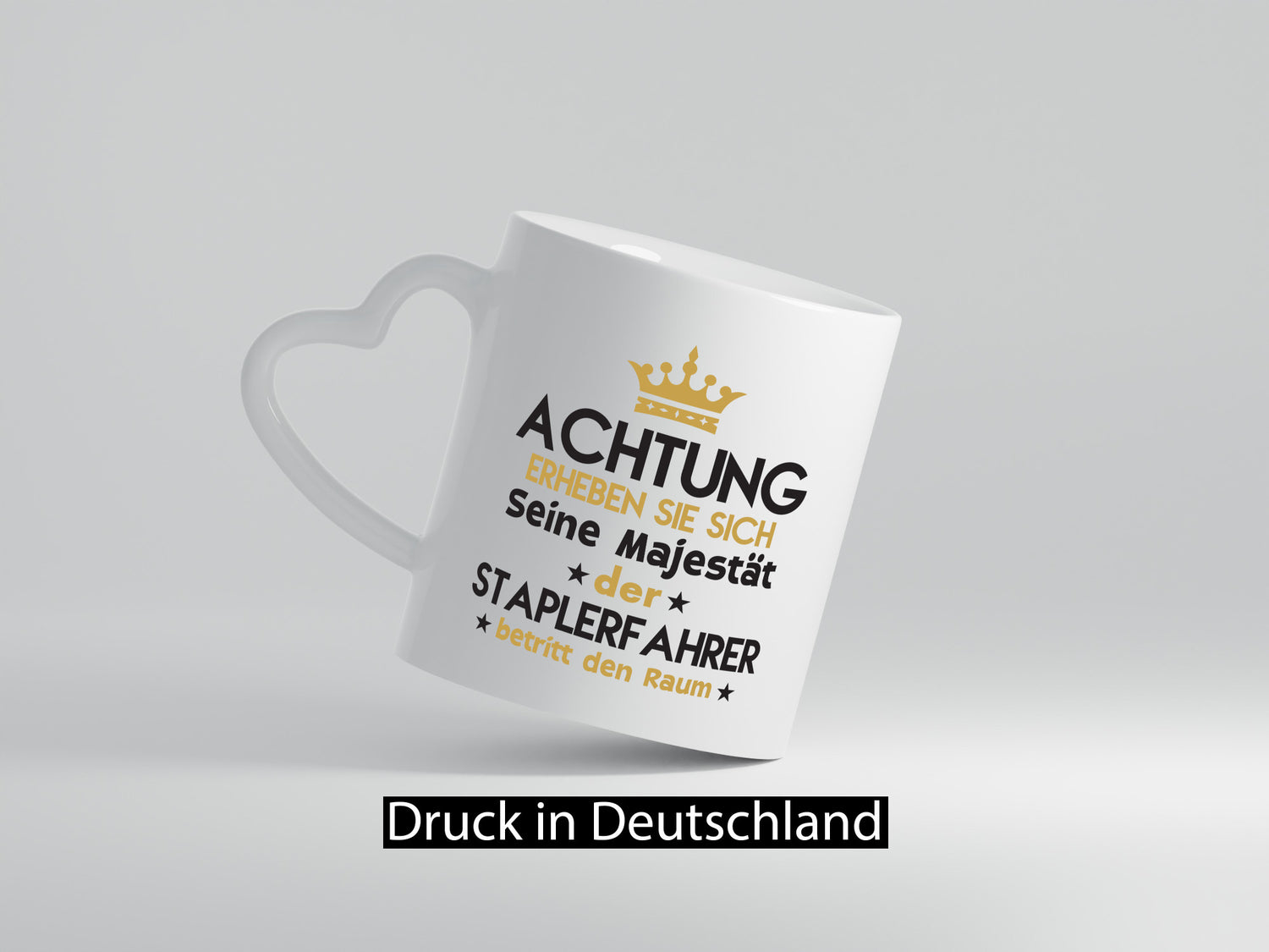 His Majesty Forklift Driver | Forklift Operator Gift Idea Humor Mug