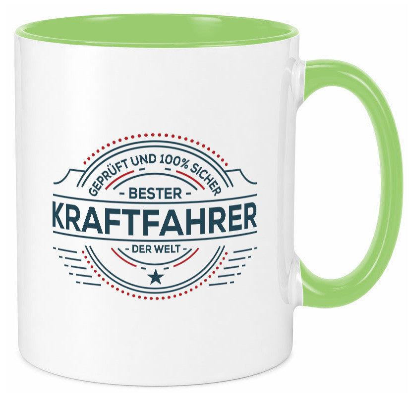 Geprüft und sicher: Kraftfahrer | Lastwagen LKW Fahrer Geschenk Humor