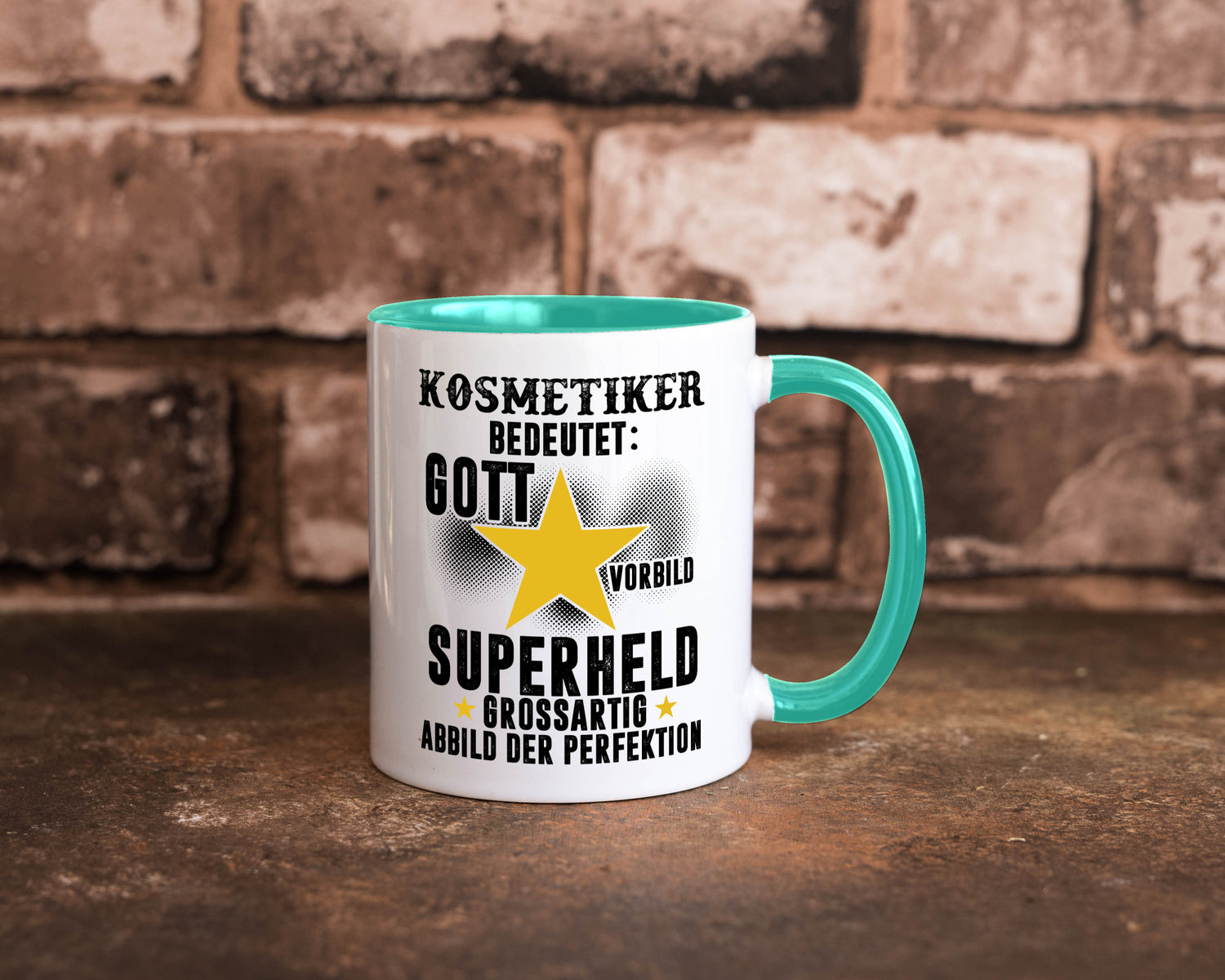 Bedeutung von Kosmetiker | Kosmetik Stylist Visagist Geschenkidee Humor Tasse