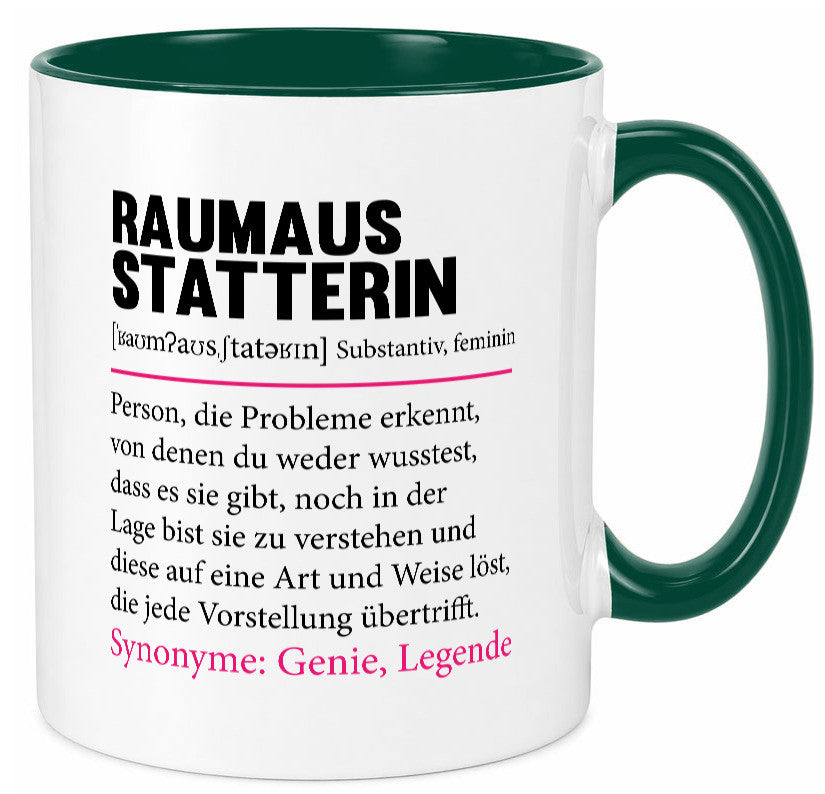 Raumausstatterin | Wohn Ausstatterin Beruf Humor Geschenk Arbeit Kollegen Büro