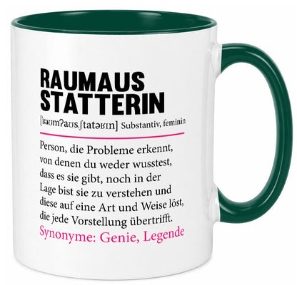 Raumausstatterin | Wohn Ausstatterin Beruf Humor Geschenk Arbeit Kollegen Büro