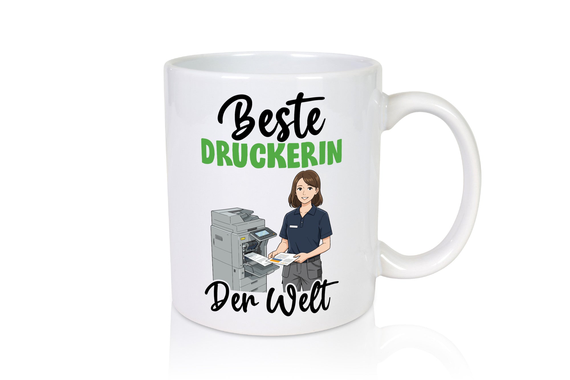 Beste Druckerin | Druckerei Print Medien v2 lustig Humor Geschenkidee Geschenk
