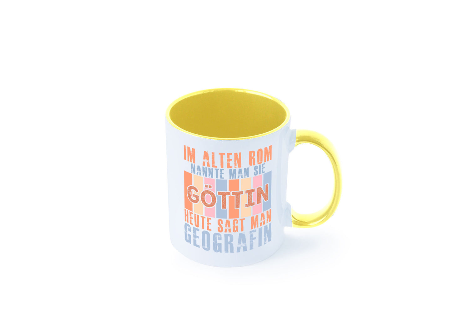 Heute sagt man: Geografin | Geografie lustig Humor Geschenkidee Geschenk Tasse