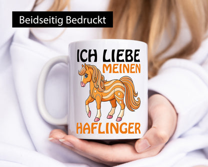 Ich liebe meinen Haflinger | Pferde Halfinger lustig Humor Geschenkidee