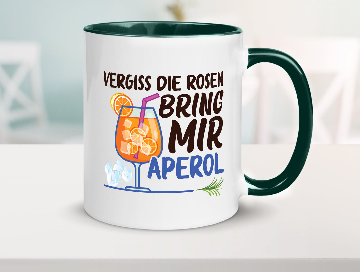 Bring mir Aperol | Rosen Paar Party Geschenkidee Humor Tasse