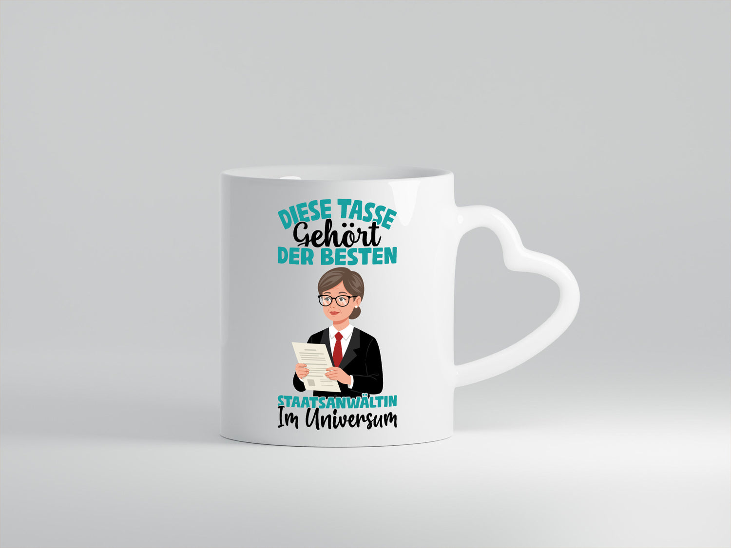 Im Universum: Staatsanwältin | Anwältin Geschenkidee Humor Tasse
