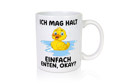Ich mag halt einfach Enten okay | Entenliebhaber lustiger Spruch Geschenk Humor