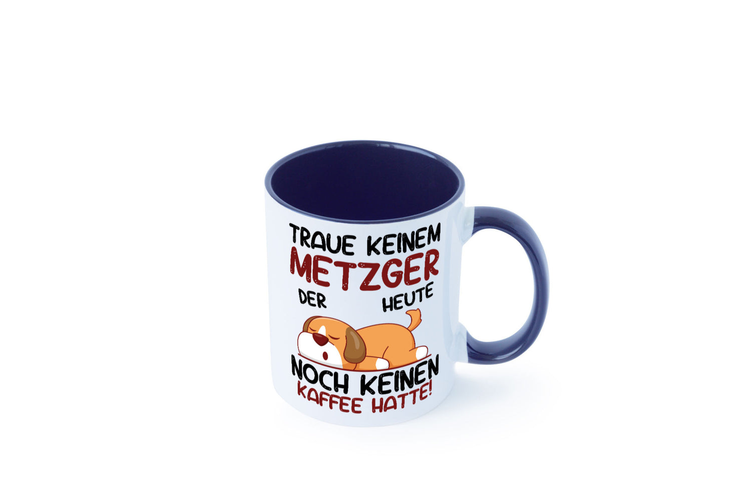 Traue keinem Metzger | Fleischer Metzgerei lustiger Spruch Geschenk Humor