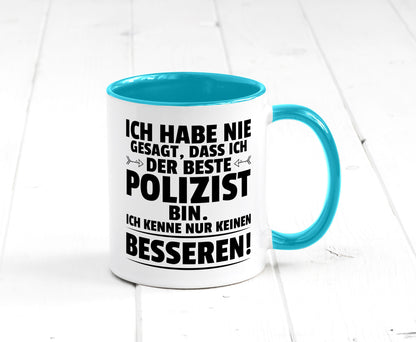 Der Beste Polizist | Polizei Humor Geschenkidee Tasse