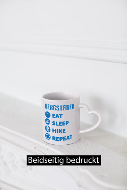 Bergsteiger Tasse | Wandern Spruch Hiking Berge lustig Humor Geschenkidee