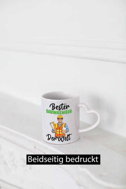 Bester Bauingenieur | Ingenieur v2 Humor Geschenkidee Tasse