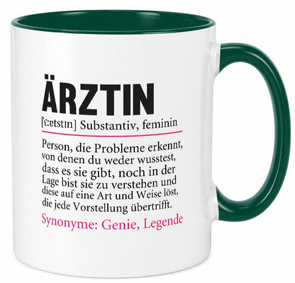 Ãrztin | lustig Medizin Doktorin Fachärztin Humor Geschenkidee Tasse