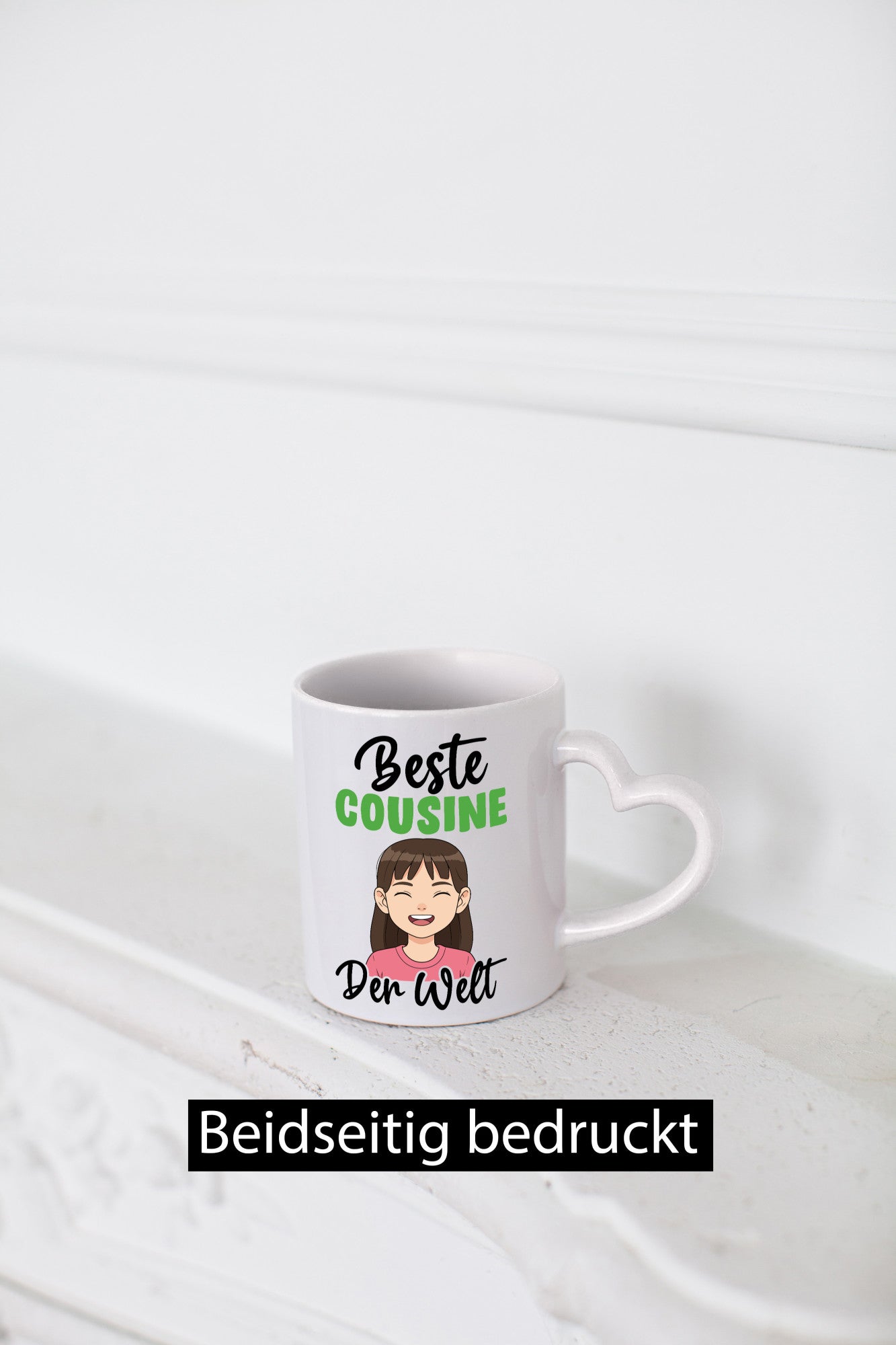 Beste Cousine | Familie Verwandtschaft Humor Geschenkidee Tasse