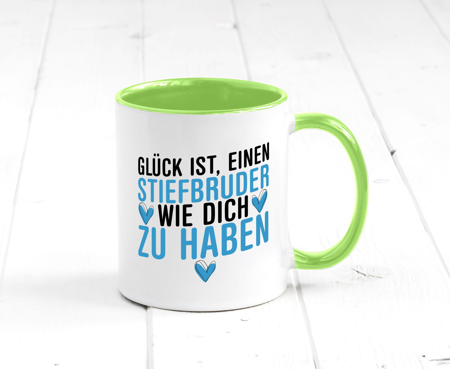 Stiefbruder wie dich | Glück lieber Bruder Geburtstag Geschenkidee Humor Tasse