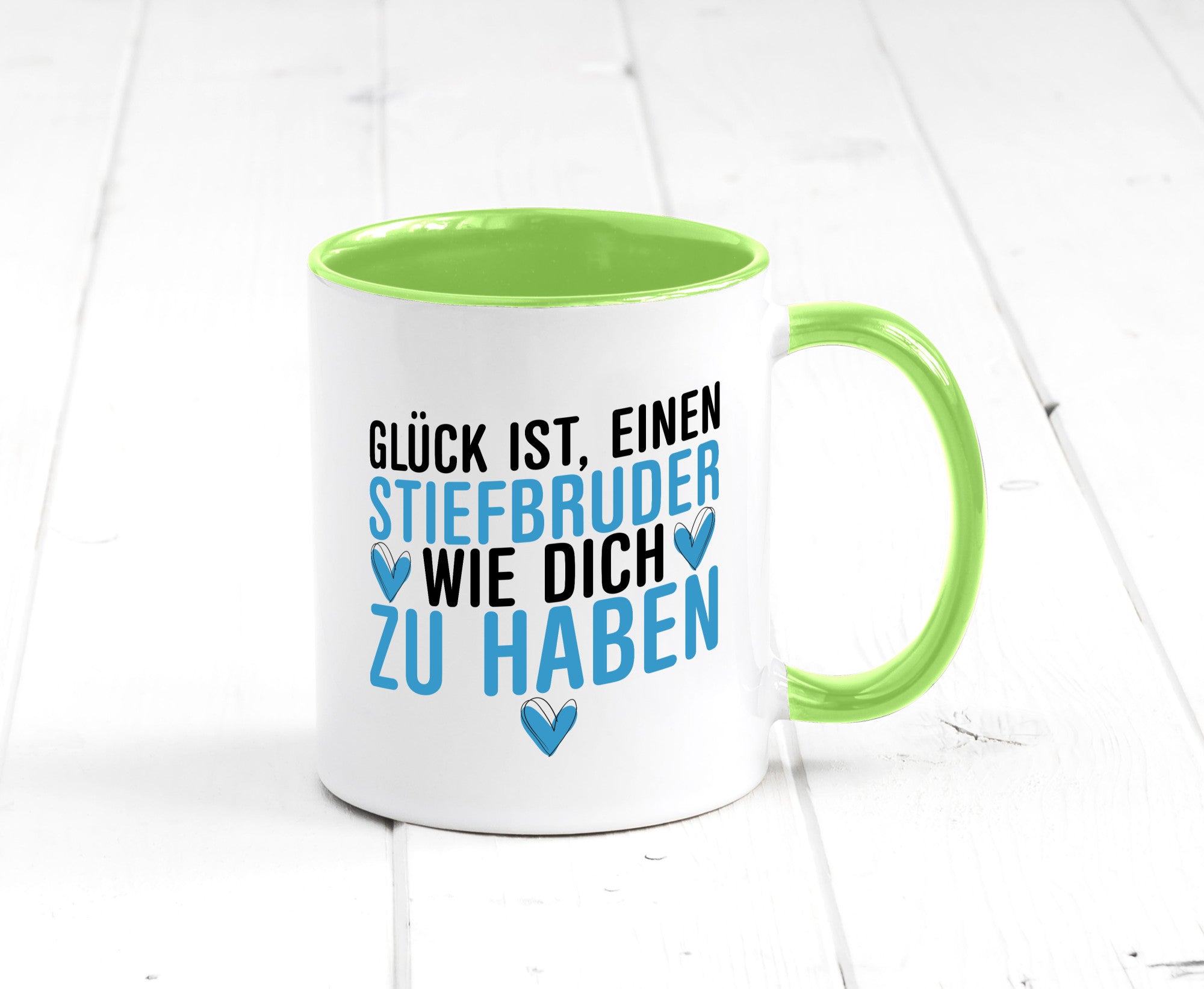 Stiefbruder wie dich | Glück lieber Bruder Geburtstag Geschenkidee Humor Tasse
