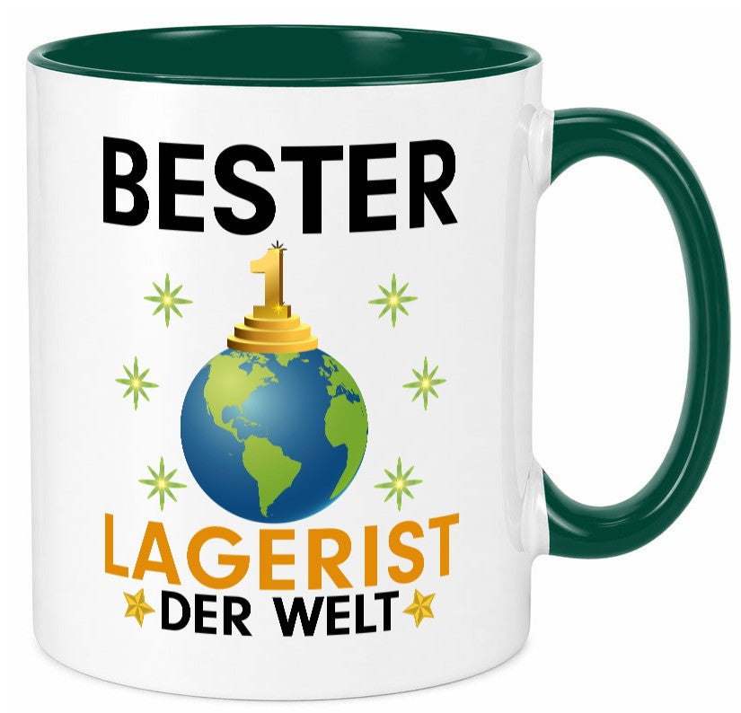 Welt Bester Lagerist | Lageristen Lager Arbeiter Geschenk Arbeit Kollegen Büro Tasse