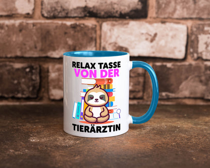 Relax Tasse: Tierärztin | Mediziner Tiermedizin Humor Tierliebhaber