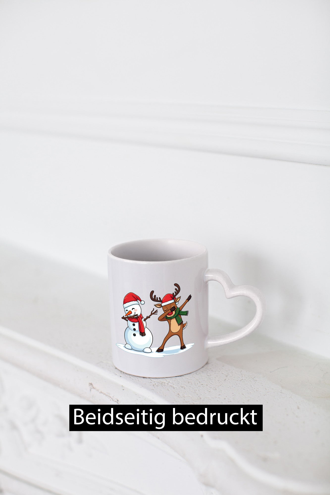 Dabbing Schneeman Rentier | Weihnachten v2 lustig Tierliebhaber Humor Geschenk