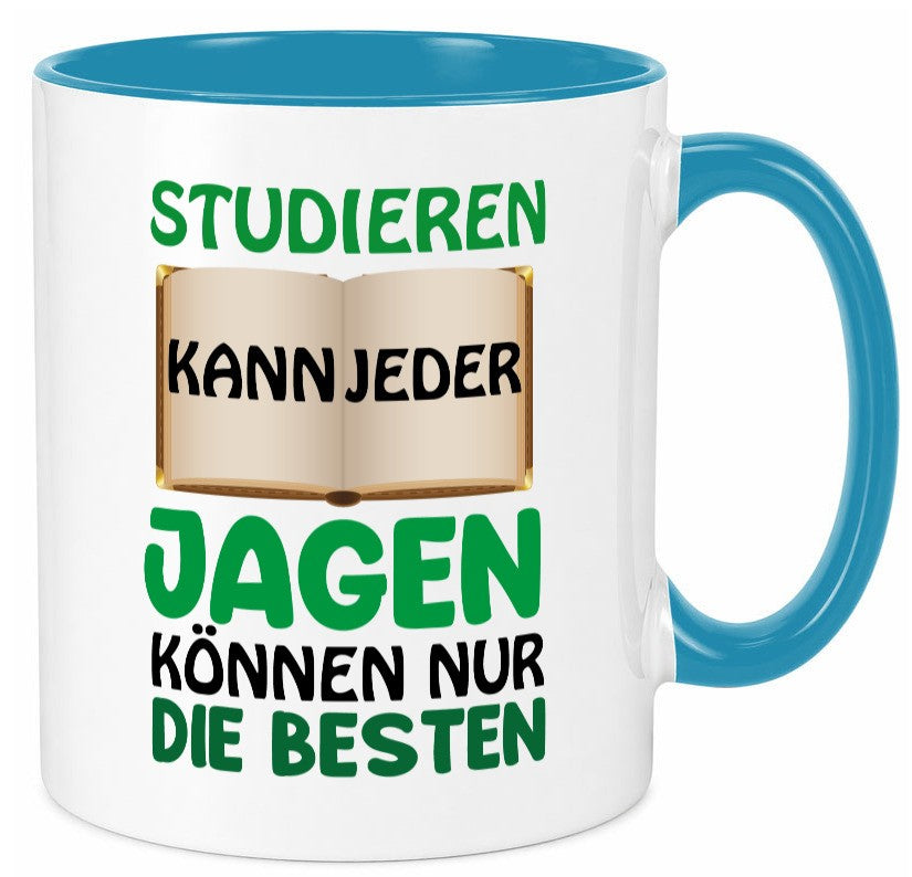 Nur die besten Jäger Humor Geschenkidee Tasse