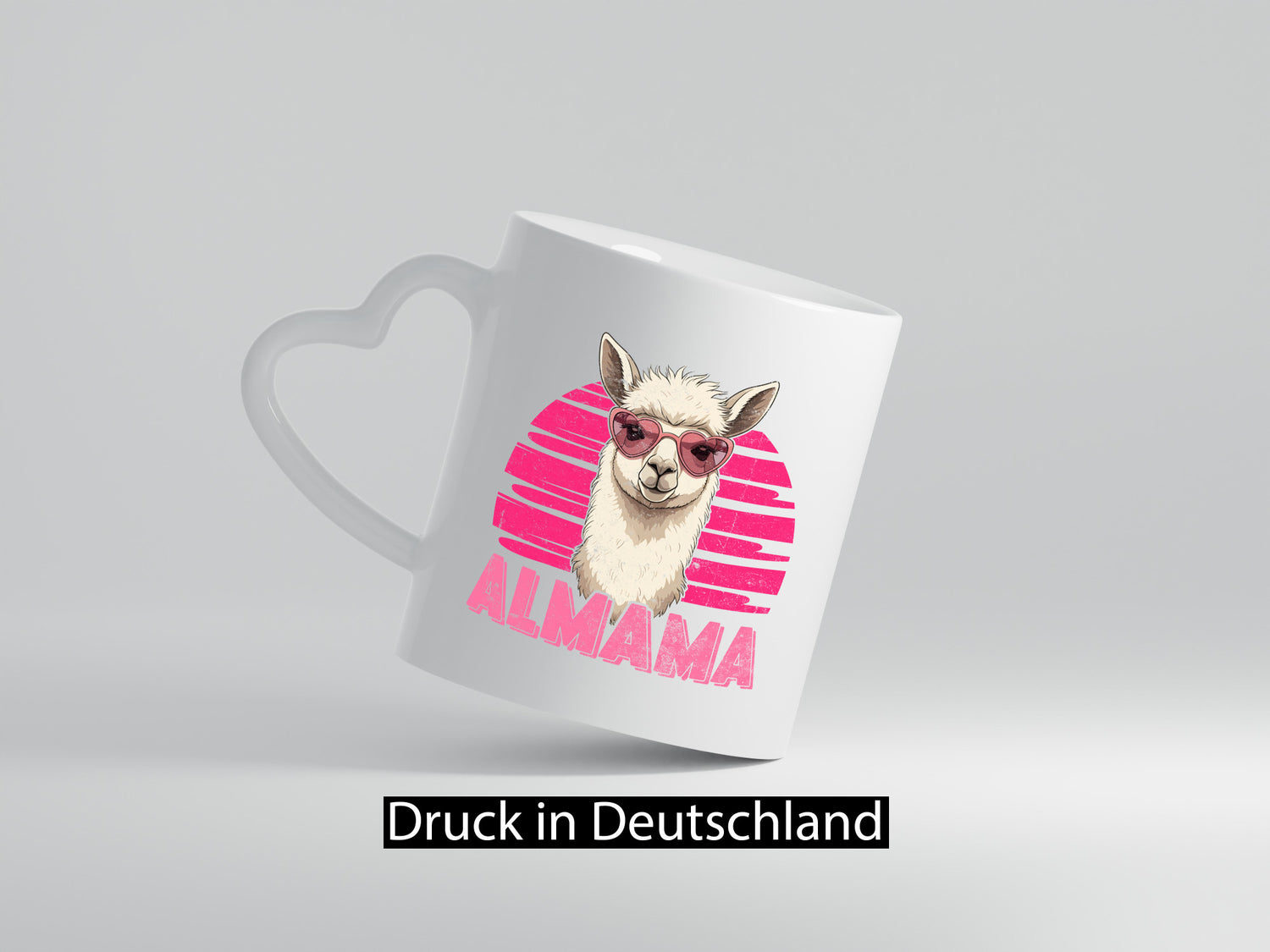 Almama | Lama Muttertag Humor Familie Geschenkidee Tasse