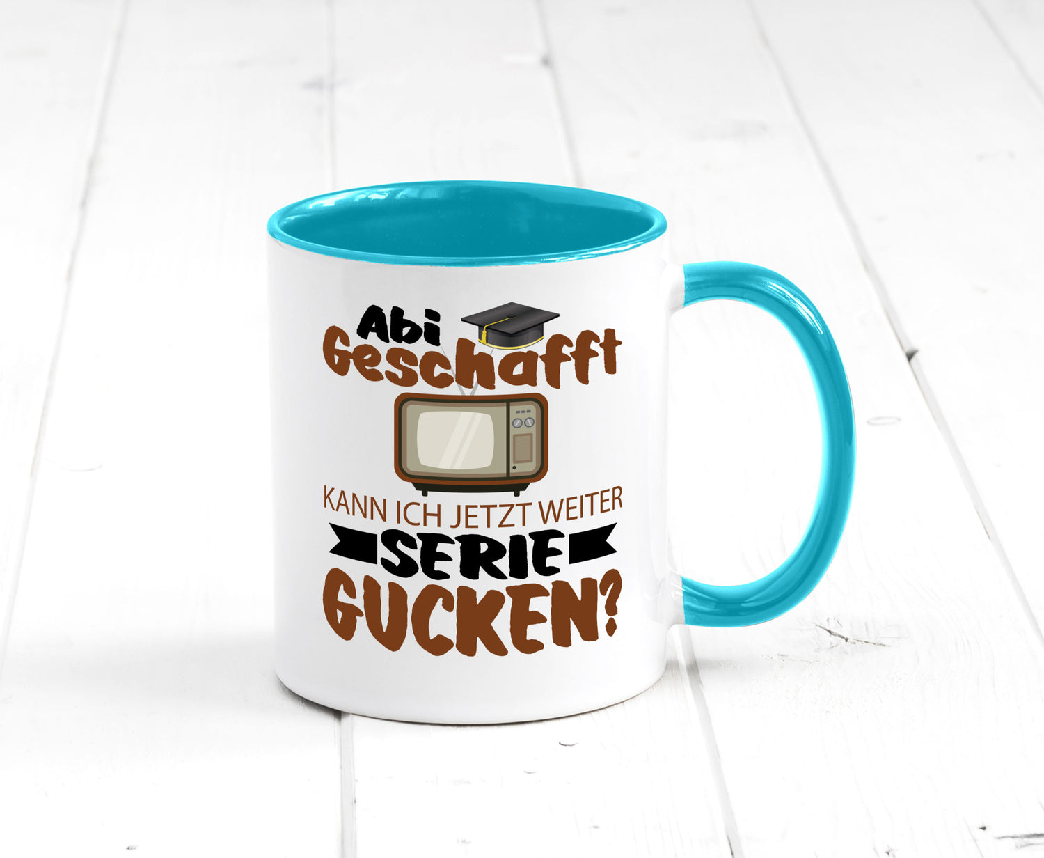 Abi Geschaft | Serie Gucken Bachlor Abitur Geschenk Humor Geschenkidee lustiger
