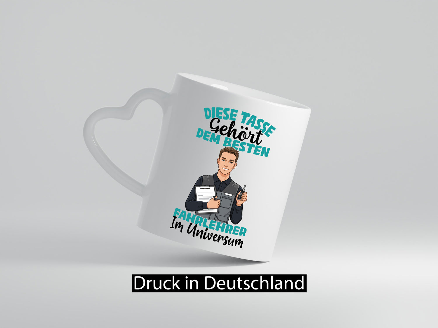 Im Universum: Fahrlehrer | Fahrschule lustig Humor Geschenkidee Geschenk Tasse