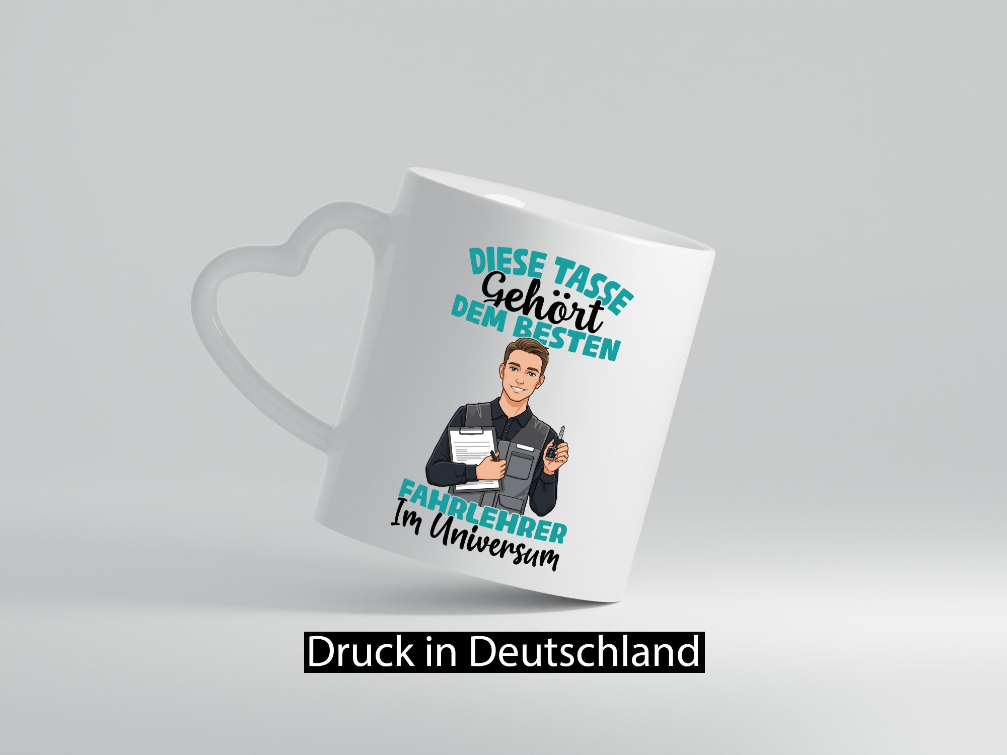Im Universum: Fahrlehrer | Fahrschule lustig Humor Geschenkidee Geschenk Tasse