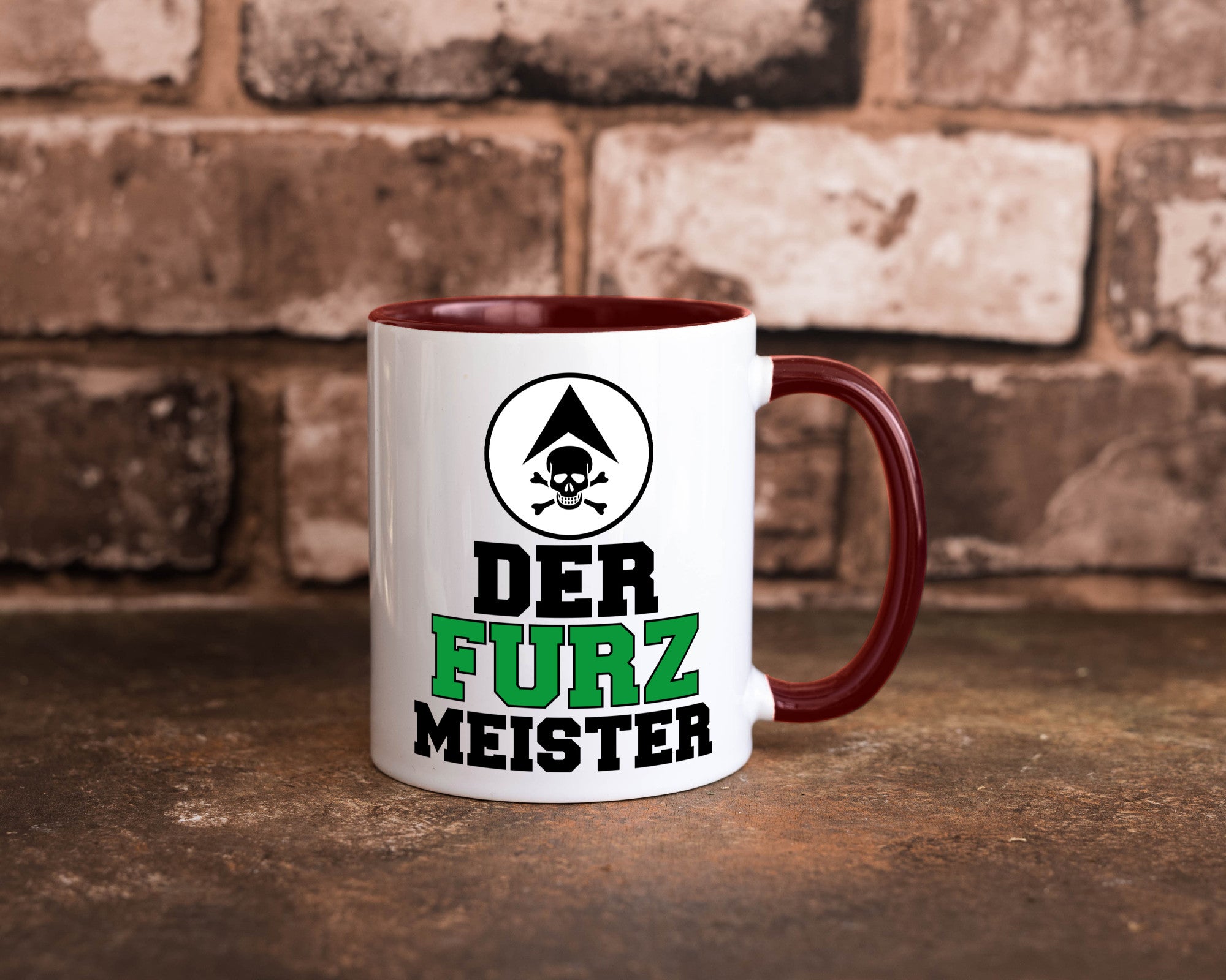 Der Furz Meister | Männer Tasse derber Humor Furzen lustiger Spruch Geschenk