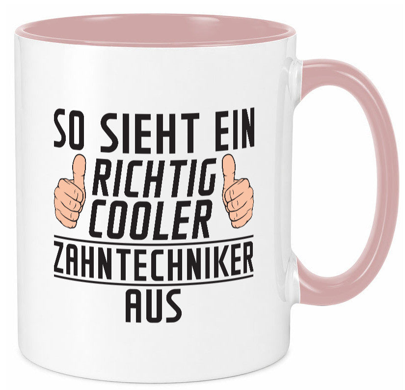 Richtig Cooler Zahntechniker | Zahnmedizin Geschenkidee Humor Tasse