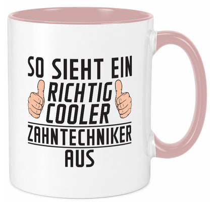 Richtig Cooler Zahntechniker | Zahnmedizin Geschenkidee Humor Tasse