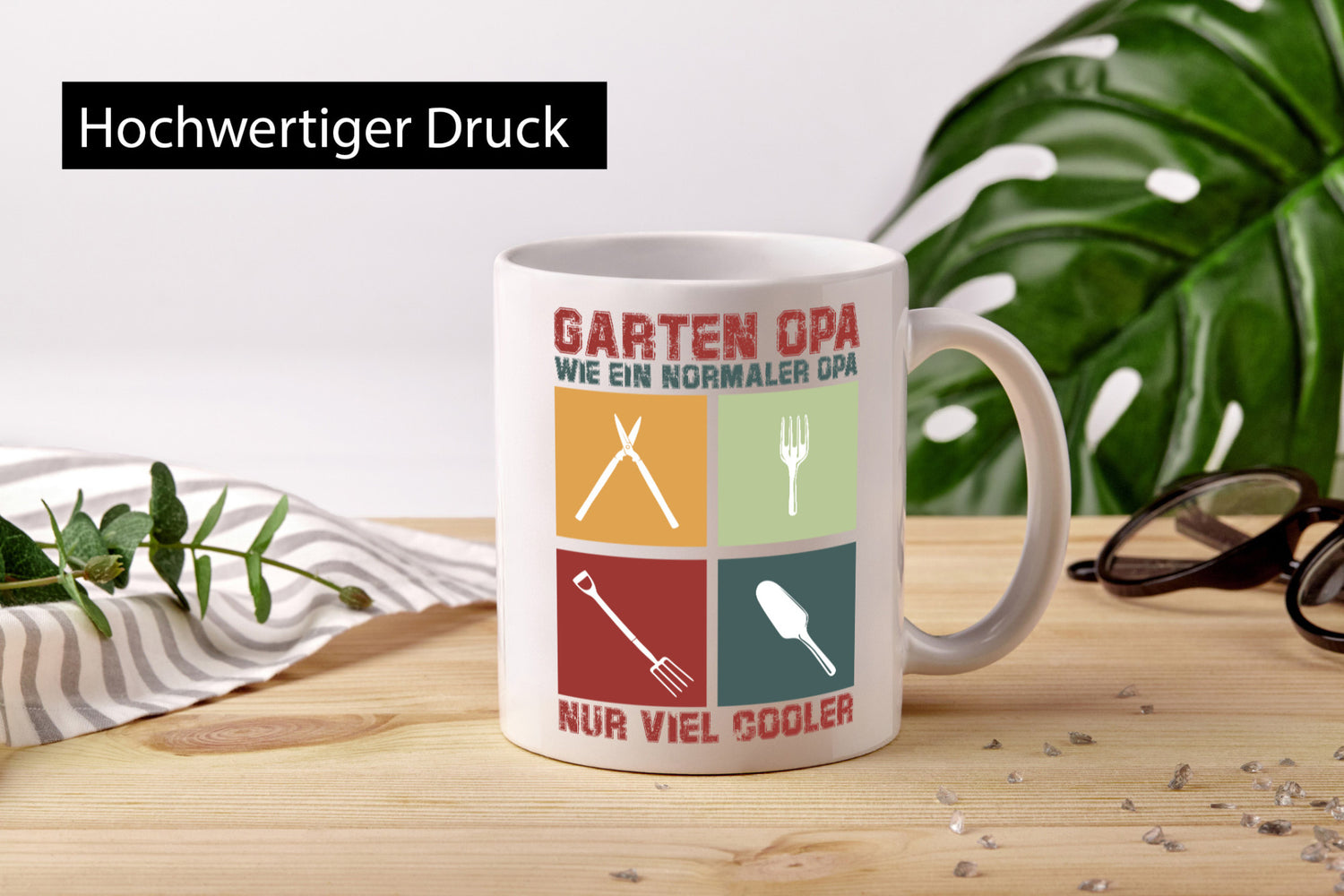 Cooler Opa | Garten Gartenarbeit Naturliebhaber lustig Familie Geschenkidee