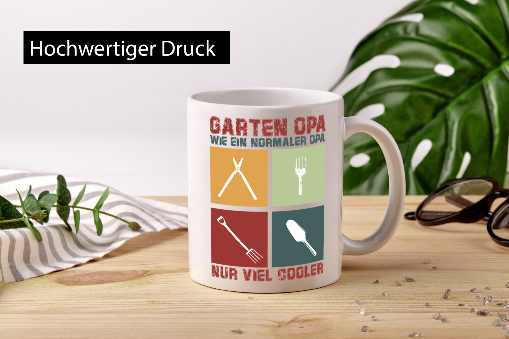 Cooler Opa | Garten Gartenarbeit Naturliebhaber lustig Familie Geschenkidee