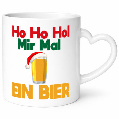 Ugly Christmas | Ho Ho Hol mir mal ein Bier Biernachten Geschenkidee Humor Tasse