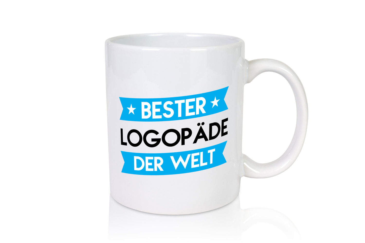 Bester Logopäde | Sprachtherapie lustig Humor Geschenkidee Geschenk Tasse