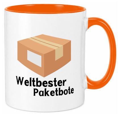 Weltbester Postbote | Paketlieferant lustiger Spruch Geschenk Humor Tasse