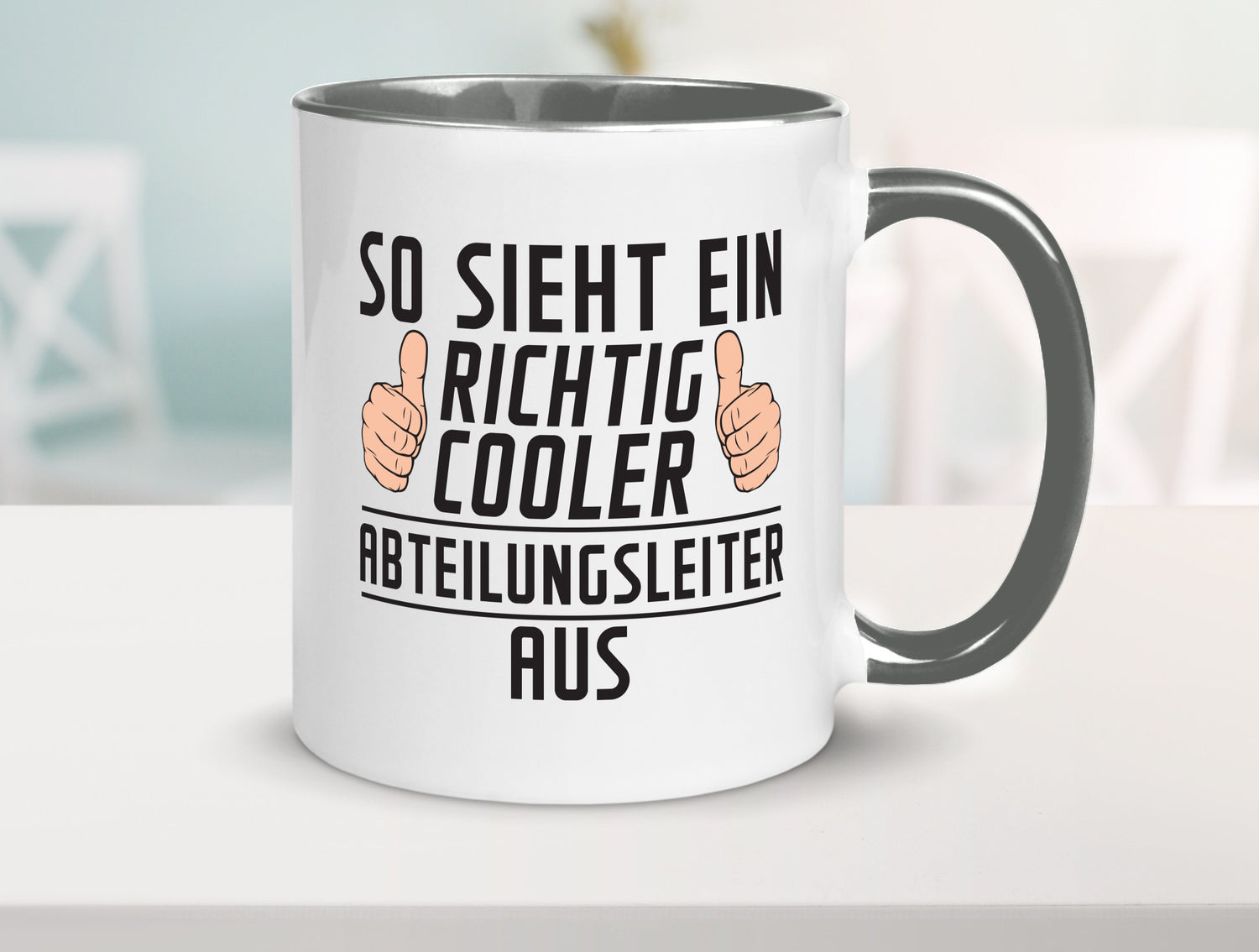 Richtig Cooler Abteilungsleiter| Führungskraft lustiger Spruch Geschenk Humor