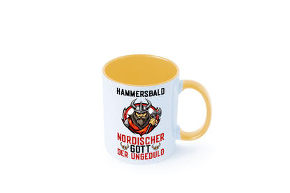 Hammersbald Nordischer Gott der ungeduld Humor Geschenkidee Tasse