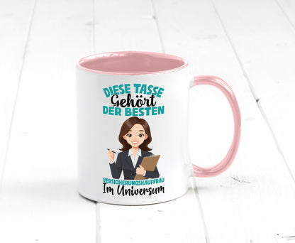 Im Universum: Versicherungskauffrau | Kauffrau lustig Humor Geschenkidee