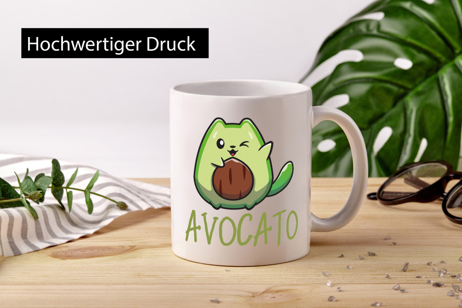 Avocato | lustiger Katzencomic Avocado Katzenliebhaber Geschenkidee