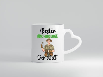 Bester Archäologe | Archäologie Forscher v2 Humor Geschenkidee Tasse