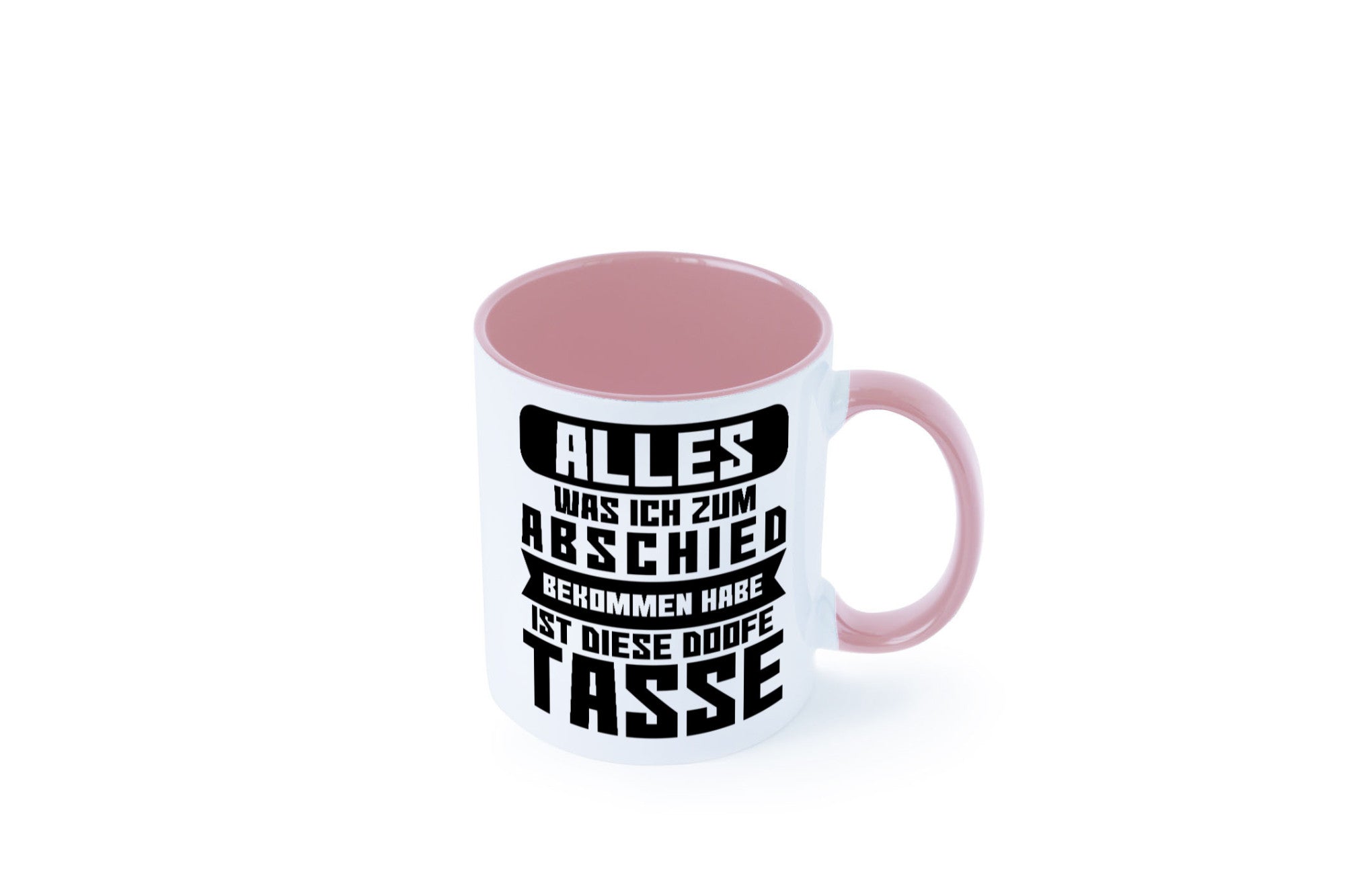 Zum Abschied | Kollegen Jobwechsel Büro Abschluss Geschenk Arbeit lustiger