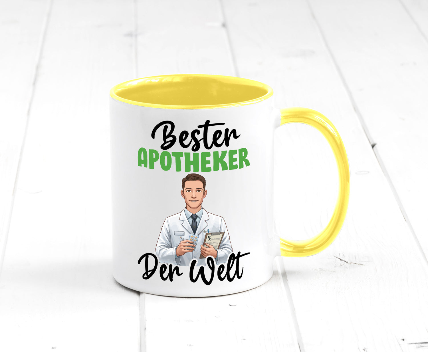 Bester Apotheker | Apotheke Pharmazie v2 Humor Geschenkidee Tasse